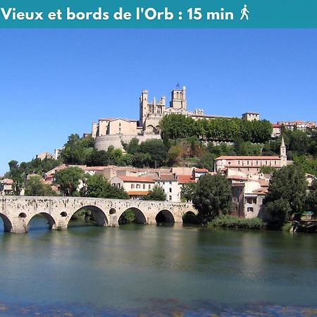 Joli Studio Climatise 'Alma 4' - Coeur De Beziers - Wifi Fibre - Netflix Zewnętrze zdjęcie