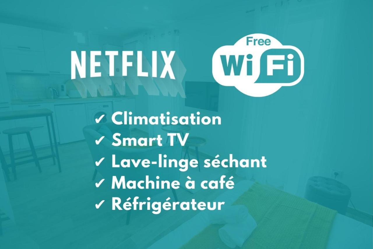 Joli Studio Climatise 'Alma 4' - Coeur De Beziers - Wifi Fibre - Netflix Zewnętrze zdjęcie
